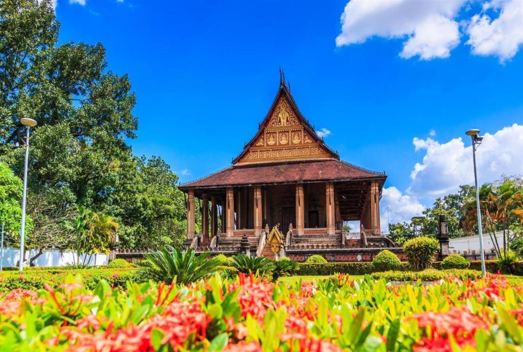 Lao Orchid Hotel Vientiane Exteriör bild