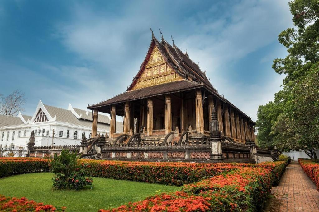 Lao Orchid Hotel Vientiane Exteriör bild
