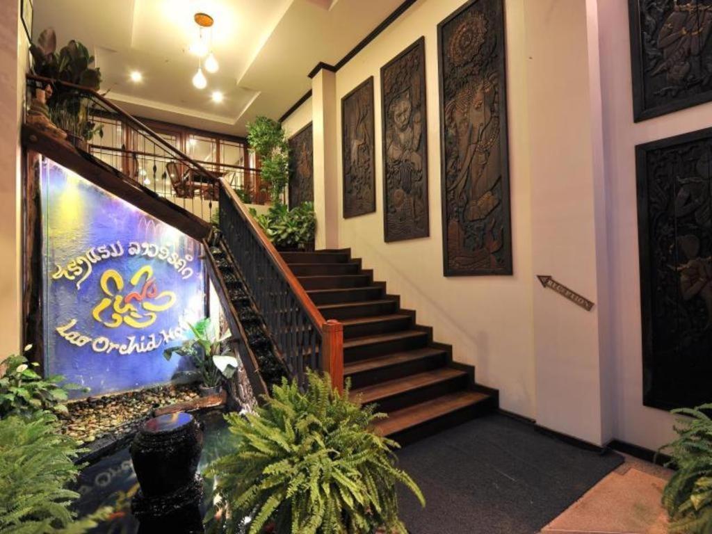 Lao Orchid Hotel Vientiane Exteriör bild