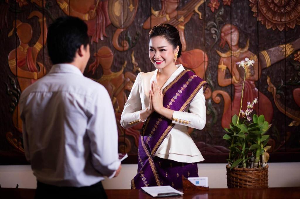 Lao Orchid Hotel Vientiane Exteriör bild