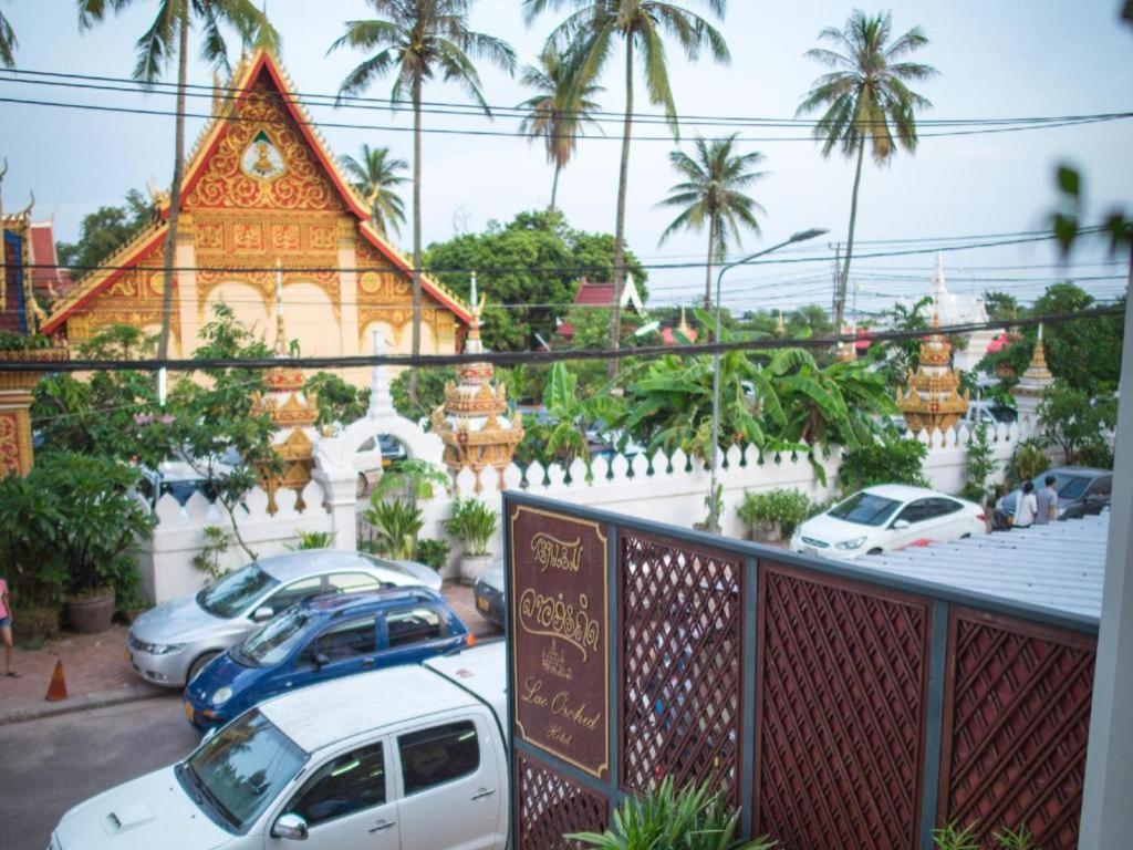 Lao Orchid Hotel Vientiane Exteriör bild