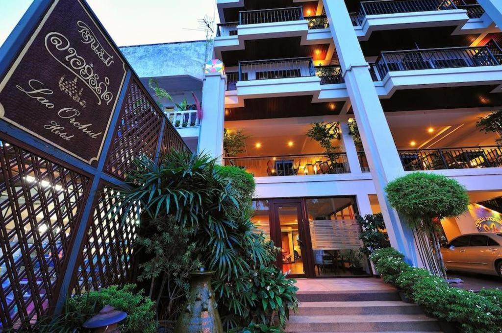 Lao Orchid Hotel Vientiane Exteriör bild