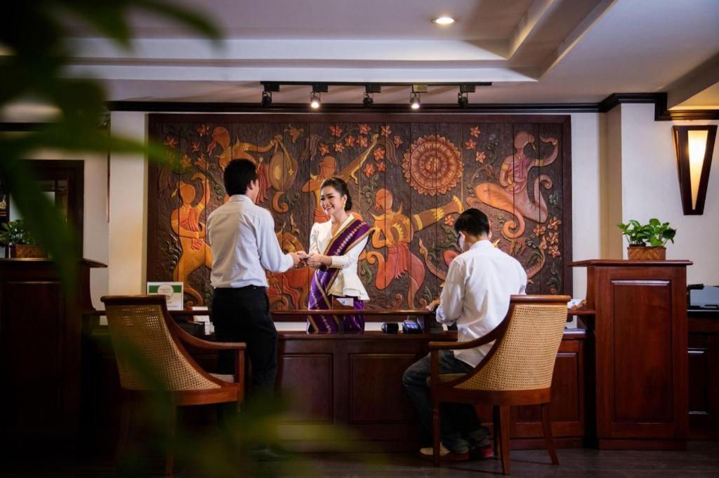 Lao Orchid Hotel Vientiane Exteriör bild